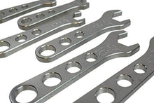 Load image into Gallery viewer, ICT Billet 6 piece Billet Aluminum Wrench Set 3 4 6 8 10 12 AN Fittings Thread Lightweight Ergonomic Compact Handle Designed &amp; Manufactured in the USA 551465

