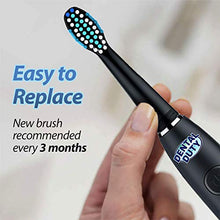 Load image into Gallery viewer, DENTAL DUTY Replacement Toothbrush Heads For Electronic Toothbrush - 4 Replaceable Electric Toothbrushes heads - For Dental Duty Sonic Toothbrush (Medium) - Nylon Bristles for Total Clean
