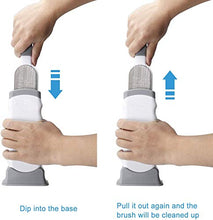 Load image into Gallery viewer, Hollammy Pet Hair Remover for Cats, Dog Hair Remover Brush, Lint Remover Brush Self Cleaning with Base for Clothes Furniture Car
