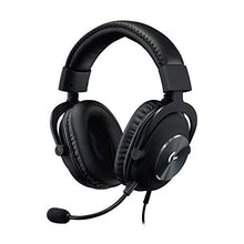 Load image into Gallery viewer, Logitech G PRO X Gaming Headset (2nd Generation) with Blue Voice, DTS Headphone 7.1 and 50 mm PRO-G Drivers, for PC, Xbox One, Xbox Series X|S,PS5,PS4, Nintendo Switch, Black (Renewed)
