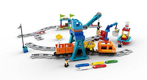 LEGO DUPLO Cargo Train 10875 Battery-Operated Building Blocks Set, Best Engineering and STEM Toy for Toddlers (105 Pieces)