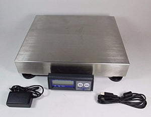 Mettler Toledo PS60-U1101-000 150LB SCALE, STAINLESS STEEL PLATTER, BASE MOUNT DISPLAY