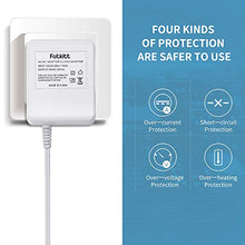 Load image into Gallery viewer, FATKITT 18V Doorbell Transformer, Power Supply Adapter Compatible with Nest Hello Video Doorbell, Arlo and Eufy Doorbell, 18 Volt VAC 500 mA Transformer with 13 ft Cable (White)
