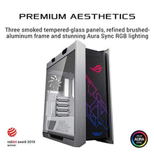 Load image into Gallery viewer, ASUS ROG Strix Helios GX601 White Edition RGB Mid-Tower Computer Case for ATX/EATX Motherboards with tempered glass, aluminum frame, GPU braces, 420mm radiator support and Aura Sync
