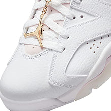 Load image into Gallery viewer, Nike Women's Air Jordan 6 WMNS Gold Hoops, White/Sail/Metallic Gold/Barel, 11.5W

