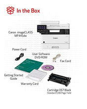 Load image into Gallery viewer, Canon Imageclass MF445dw - All In One, Wireless, Mobile Ready Duplex Laser Printer, with 3 Year Warranty, White, Amazon Dash Replenishment Ready
