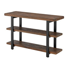 Load image into Gallery viewer, Alaterre Furniture Sonoma 48 inch L Reclaimed Wood Media/Console Table with 2 Shelves, Natural
