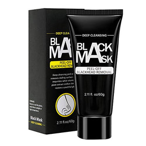 Blackhead Remover Mask Strips Peal off Black Mask Charcoal Mask for blackheads Bamboo Activated Charcoal Deep Cleansing,Pore Shrinking Facial Mask for Face and Nose