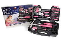 Load image into Gallery viewer, Apollo Tools Original 39 Piece General Household Tool Set in Toolbox Storage Case with Essential Hand Tools for Everyday Home Repairs

