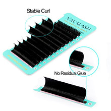 Load image into Gallery viewer, Eyelash Extension Supplies D Curl 0.07 Rapid Volume Lash Extensions Easy Fan 3D 4D 5D 6D 7D 10D Automatic Blooming Flower Lashes Self Fanning Lashes Russian Volume Individual Lashes （D-0.07,8-15mm）
