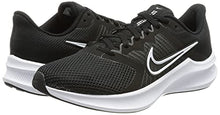 Load image into Gallery viewer, Nike Women's Stroke Running Shoe, Black White Dk Smoke Grey, 8
