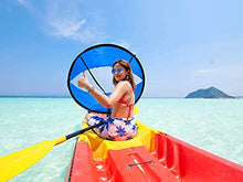 Load image into Gallery viewer, Arya Life 42 inches Downwind Wind Sail Kit Kayak Wind Sail Kayak Paddle Board Accessories, Easy Setup &amp; Deploys Quickly, Compact &amp; Portable, Royal Blue
