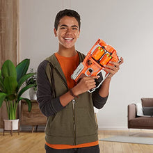 Load image into Gallery viewer, Nerf Zombie Strike FlipFury Blaster -- 2 Flipping 6-Dart Drums -- Fire 6 Darts, Flip, Fire 6 More -- 12 Nerf Zombie Strike Elite Darts (Amazon Exclusive)
