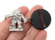 Load image into Gallery viewer, Stonehaven Miniatures Male Dwarven Rogue Miniature Figure, 100% Pewter Metal - 32mm Tall - (for 28mm Scale Table Top War Games) - Made in USA
