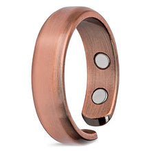 Load image into Gallery viewer, Elegant Pure Copper Magnetic Therapy Ring Pain Relief for Arthritis and Carpal Tunnel
