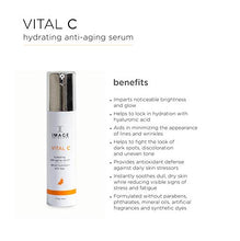 Load image into Gallery viewer, IMAGE Skincare VITAL C Hydrating Anti-aging Serum with Hyaluronic Acid - Potent Vitamin C and Antioxidant Serum that Brightens and Helps Minimize the appearance of Wrinkles

