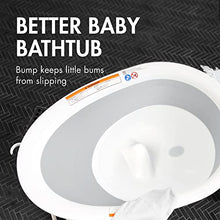 Load image into Gallery viewer, Boon Naked 2-Position Collapsible Baby Bathtub, Recline or Sit Up for Infants and Toddlers - Gray
