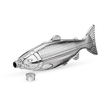 Load image into Gallery viewer, Foster &amp; Rye Stainless Steel Trout Flask, Metallic, 4 oz
