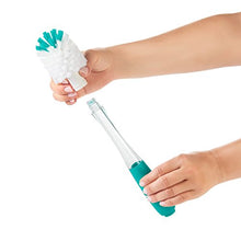 Load image into Gallery viewer, OXO Tot Soap Dispensing Bottle Brush with Stand, Teal
