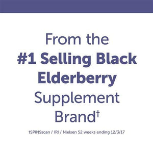 Nature's Way Sambucus Elderberry Gummies, 60 Gummies (2-Pack)