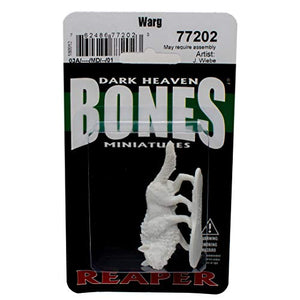 Reaper RPR77202 Bones Warg Miniature