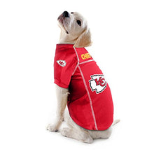Load image into Gallery viewer, Littlearth Unisex-Adult NFL Kansas City Chiefs Basic Pet Jersey, Team Color, Large
