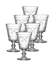 Load image into Gallery viewer, La Rochere Set Of 6, 14-ounce Versailles Tasting Glasses
