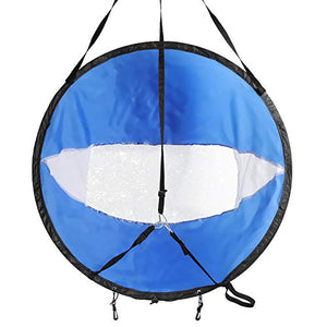 VGEBY 42Inch Wind Sail, Foldable Popup Board Paddle Downwind Sail Kit for Kayaks, Canoes, Inflatable Boats, Paddle Board