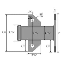 Load image into Gallery viewer, Quick Products QP-HS5839 Bolt-On Receiver Tube - 2&quot;, Black
