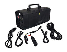 Load image into Gallery viewer, KYNG Power Solar Generator Portable Power Station 500W UPS Battery for Emergency, Tradeshow Battery Powered Inverter 12V, 3 AC, 4 USB Outlets FREE Solar Panel Cable, Camping, CPAP, 288wh
