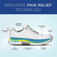 Load image into Gallery viewer, Orthofeet Proven Plantar Fasciitis, Foot and Heel Pain Relief. Extended Widths. Orthopedic Walking Shoes Diabetic Bunions Women’s Sneakers, Coral White
