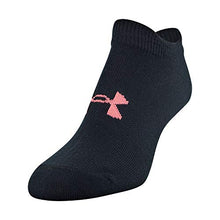 Load image into Gallery viewer, Under Armour Women's Essential 2.0 No Show Socks, 6-Pairs , Black Assorted , Shoe Size: Womens 6-9

