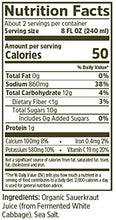 Load image into Gallery viewer, Biotta Organic Sauerkraut Juice - 100% Fermented White Cabbage Juice - Superfood For Optimal Gut Health &amp; Digestion - Excellent Source of Vitamin C &amp; Good Source of Potassium (16.9 Fl Oz, Pk of 6)
