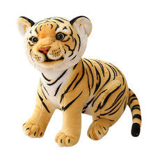 Load image into Gallery viewer, GUDVES Tigers Plush Toy Stuffed Animal Plush Cat-by Tiger Tale Toys Cute Lifelike Tiger Stuffed Animals Animals Kids Toy Gift for Boy Baby Hug Tiger-Lifelike Stuffed Animal (7.8 in,Yellow Tiger)
