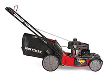 Load image into Gallery viewer, Craftsman M215 159cc 21-Inch 3-in-1 High-Wheeled FWD Self-Propelled Gas Powered Lawn Mower with Bagger
