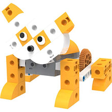 Load image into Gallery viewer, Thames &amp; Kosmos Kids First Robot Pet Shop: Owls, French Bulldogs, Sloths &amp; More! STEM Experiment Kit for Young Engineers | Build 8 Motorized Robots of Cute Animals | Play &amp; Learn with Storybook Manual
