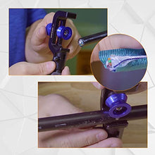 Load image into Gallery viewer, FTTH Armored Cable Stripper Tools 8-28mm Wire Stripper Coax Mid Span Cable Stripper Radial Cutter Slitting Ring Tools 0.31-1.1in Round Cable Jacket Stripping Armored Fiber Optic Cable Stripper Tools
