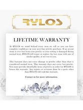 Load image into Gallery viewer, RYLOS Spectacular Tennis Bracelet Set With Green Emerald &amp; Diamonds - May Birthstone
