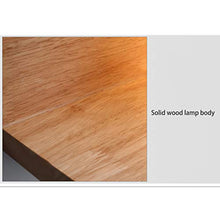 Load image into Gallery viewer, Wen long shop Solid Wood Wall Lamp Wall Light Bedside Wall Light Aisle Corridor Balcony Light with Pull Switch, Sconces Lamps for The Living Room Bedroom

