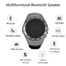 Load image into Gallery viewer, OriDecor Upgraded Wearable Waterproof Wireless Wrist Portable Sports Bluetooth Speaker Watch with Multi Function MP3 Player &amp; FM Radio &amp; Selfie &amp; Ultra Long Standby Time for Running, Hiking, Climbing
