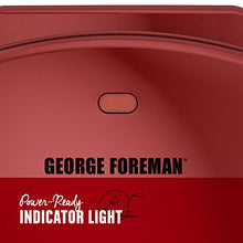 Load image into Gallery viewer, George Foreman 2-Serving Classic Plate Electric Indoor Grill and Panini Press, Red, GR10RM,5.6 x 10 x 9.2"
