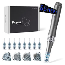 Load image into Gallery viewer, Dr. Pen Microneedling Pen Electric Wireless Derma Pen with 8pcs Replacement Cartridges, Ultima M8 Professional Microneedle Dermape Skin Care Tool Kit for Face Body Home Use
