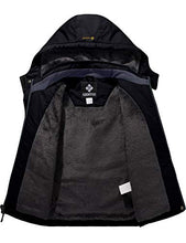 Load image into Gallery viewer, GEMYSE Girl's Waterproof Ski Snow Jacket Hooded Fleece Lined Windproof Winter Jacket (Black,14/16)
