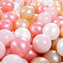 Load image into Gallery viewer, Heopeis Ball Pit Balls Crawl Balls Crush Proof Plastic Ball for Infant Ball Pit Children's Toy Balls Pearl Ocean Balls, 2.2inches,100Pcs.
