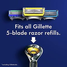Load image into Gallery viewer, Gillette ProGlide Shield Premium Edition Razors for Men, 1 Gillette Razor, 8 ProShield Razor Blade Refills, 1 Travel Case, Gift Set
