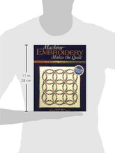 Load image into Gallery viewer, Machine Embroidery Makes the Quilt: 6 Creative Projects CD with 26 Designs Unleash Your Embroidery Machine&#39;s Potential
