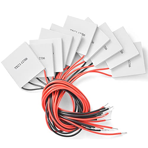 diymore TEC1-12706 12V 60W 6A 40MMX40MM Heatsink Thermoelectric Cooler Cooling Peltier Plate Module 10pcs