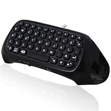 Load image into Gallery viewer, Controller Keyboard for PS4, Gamers Digital Mini Bluetooth Keyboard Chatpad for Playstation 4 for DualShock Controller, Used to Chat with Playes in Games…
