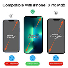 Load image into Gallery viewer, amFilm OneTouch Compatible with iPhone 13 Pro Max (6.7", 2021) Tempered Glass Screen Protector and Camera Lens Protector, Edge to Edge Full Coverage with Easy Installation Kit (2+2 PACK)
