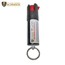Load image into Gallery viewer, Micro Stun Gun Keychain Pepper Spray Self Defense Kit Bundle. Personal Non Lethal Weapons For Women Or Men. High Volt Rechargeable Keychain Stun Gun &amp; Key Ring Max Strength Pepper Defense Spray (PINK)
